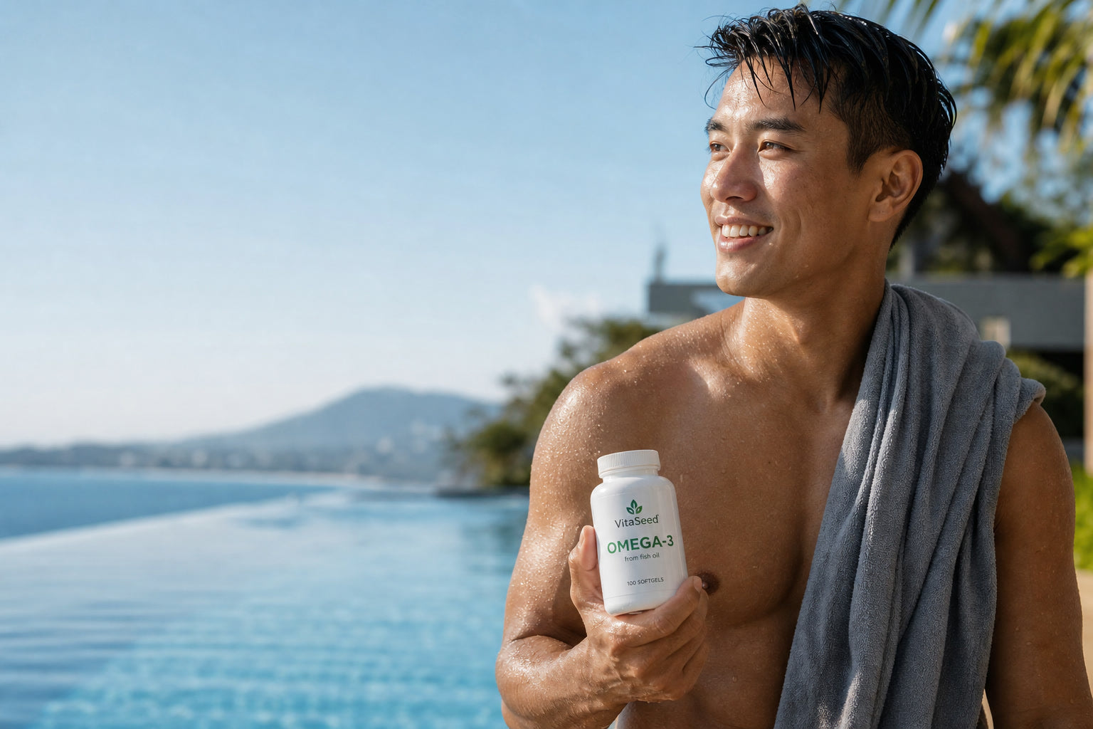 Omega-3 after a swim